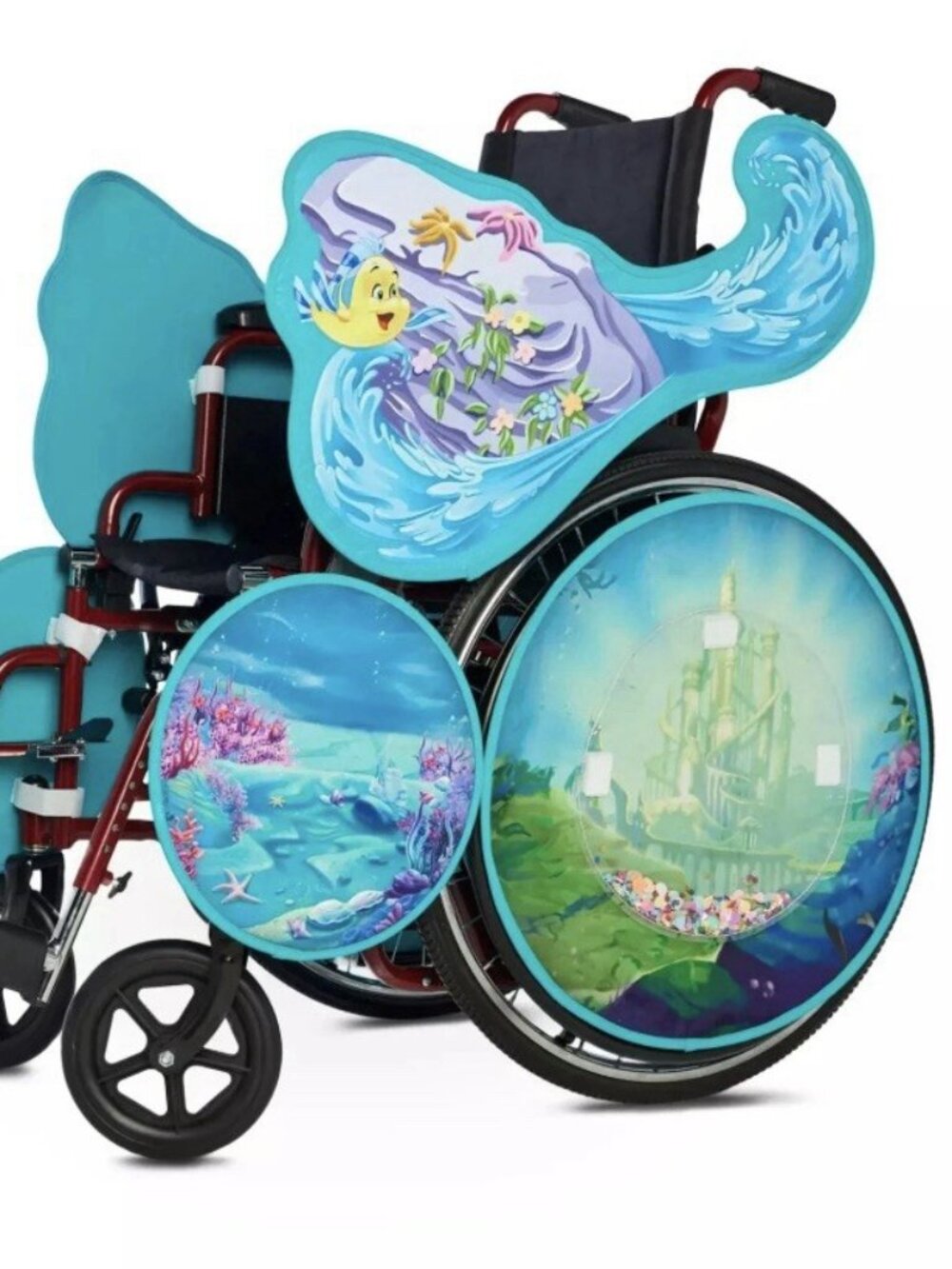 Disney The Little Mermaid Wheelchair Halloween Costume Cover